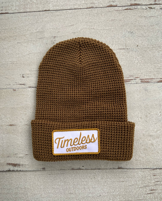 Timeless Outdoors Waffle Cuffed Beanie